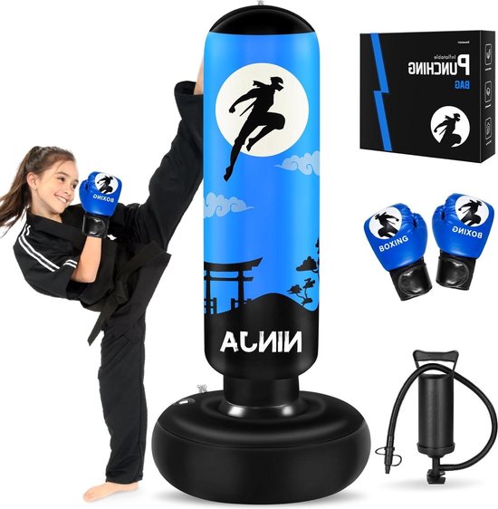 VirtuFit Boksset - Boxing Set - Bokszak & Bokshandschoenen