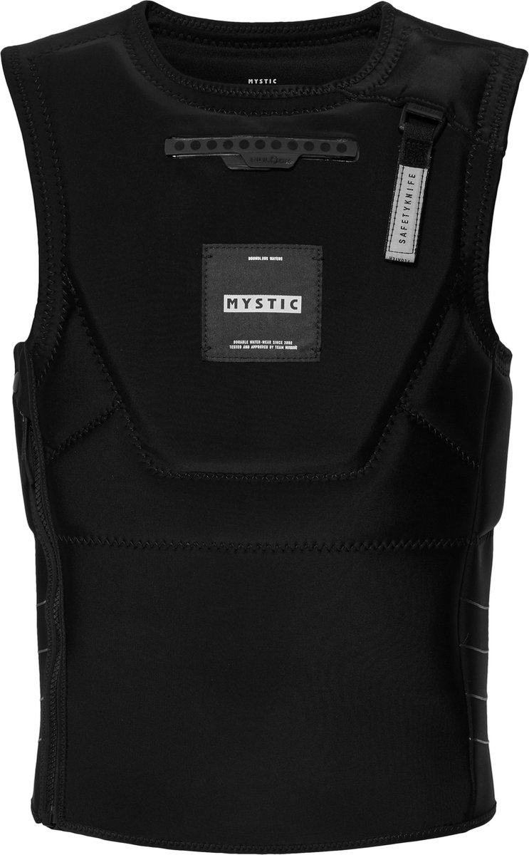 Mystic Solace Impact Vest Szip - Black