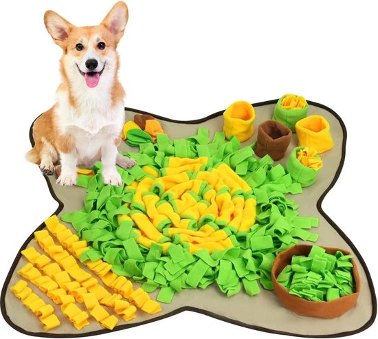 Rood Snuffle Mat voor Honden - Aardbei Ontwerp 35 * 45 Cm