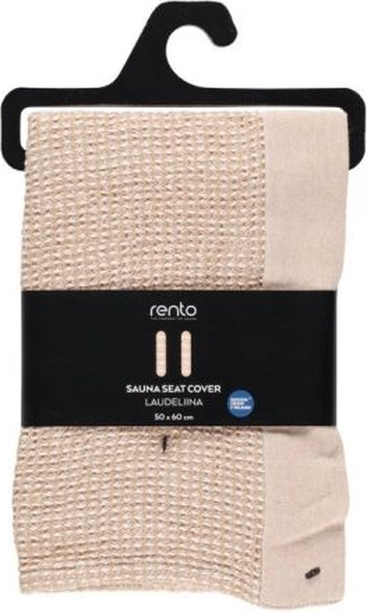 Goedkoopste Rento sauna stoelhoes beige 50x60cm