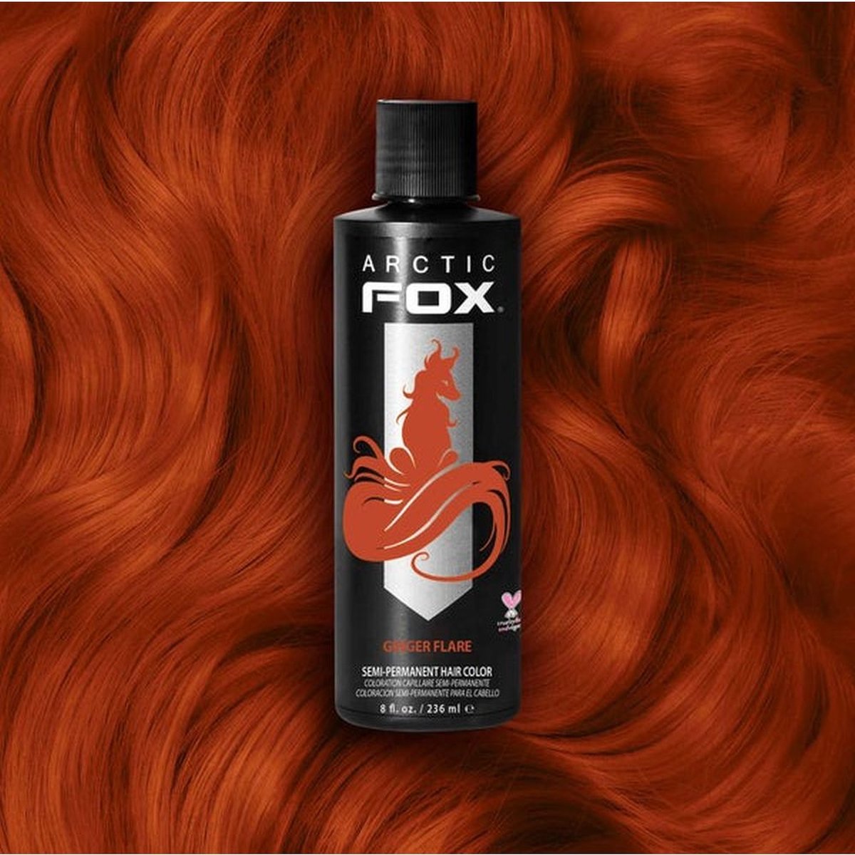 Ginger Flare, semi permanente haarverf oranje - 236 ml - Arctic Fox