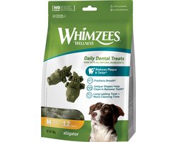 Whimzees Krokodil M 12 stuks