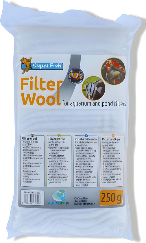 Laine filtrante Superfish blanc - 250 gr