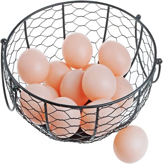 Kip Ei Mand Voor Ei Opslag, Keramische En Ijzer De
