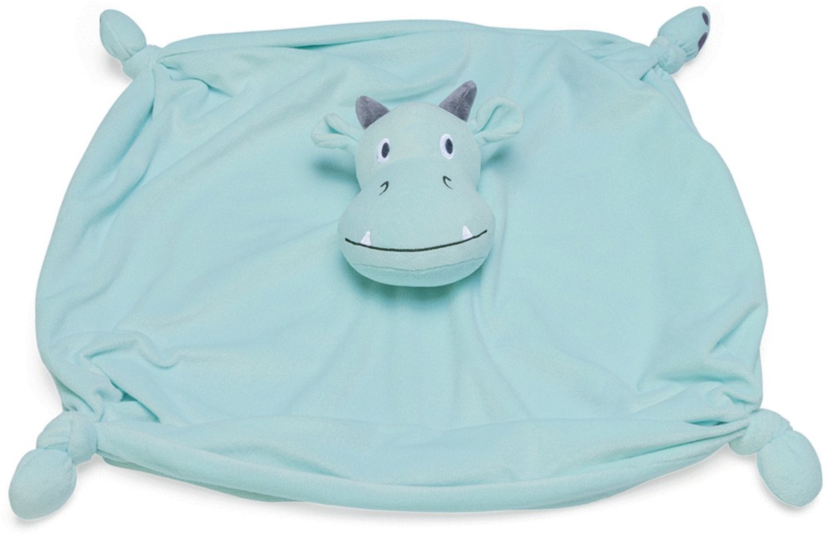 Beeztees Puppy Knuffeldoek Draak - Puppy Speelgoed - Puppyknuffel - Hondenspeelgoed - Groen thumbnail 2