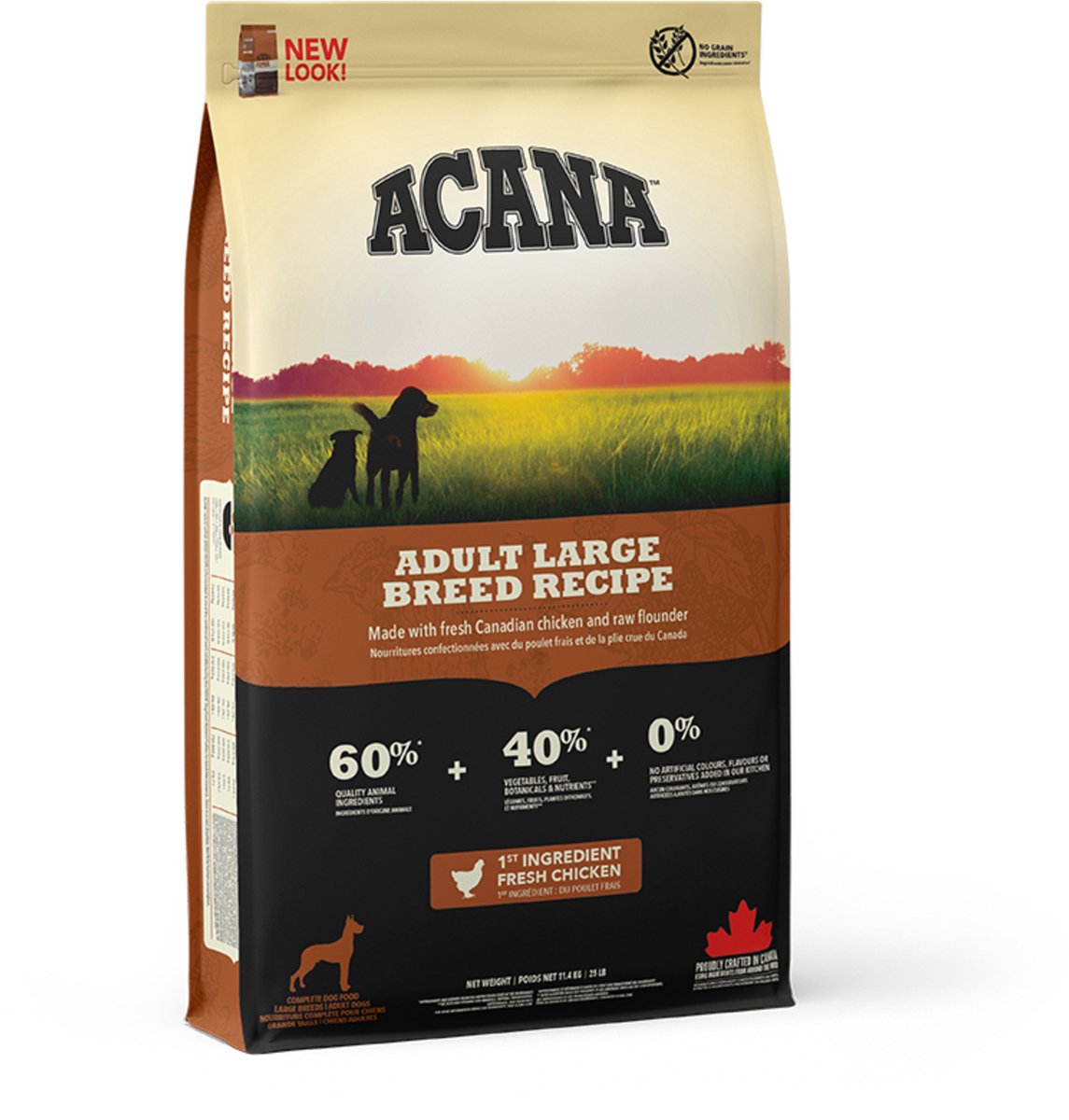 Acana Adult Large Breed Dog Heritage - 11.4 kg
