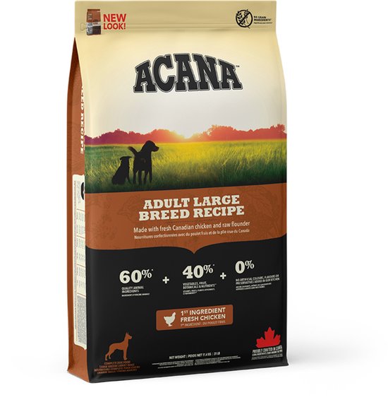 Acana Adult Large Breed Dog Heritage - 11.4 kg