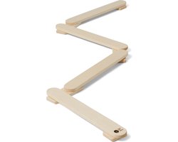 Howtoplay® Evenwichtsbalken - set van 4 balken - van de makers van How2talk2kids & Howtotalk & How to talk to kids - balansspeelgoed - stapstenen - Montessori speelgoed voor peuters