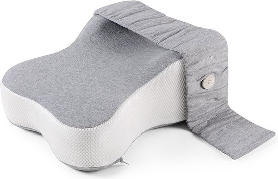1 1 GRATIS - Kniekussen voor Zijslapers – Orthopedisch Beenkussen met Traagschuim – Verlicht Knie-, Heup- & Rugpijn – Ergonomisch Slaapkussen – Wit 1 1 GRATIS - Kniekussen voor Zijslapers – Orthopedisch Beenkussen met Traagschuim – Verlicht Knie-, Heup- & Rugpijn – Ergonomisch Slaapkussen – Wit