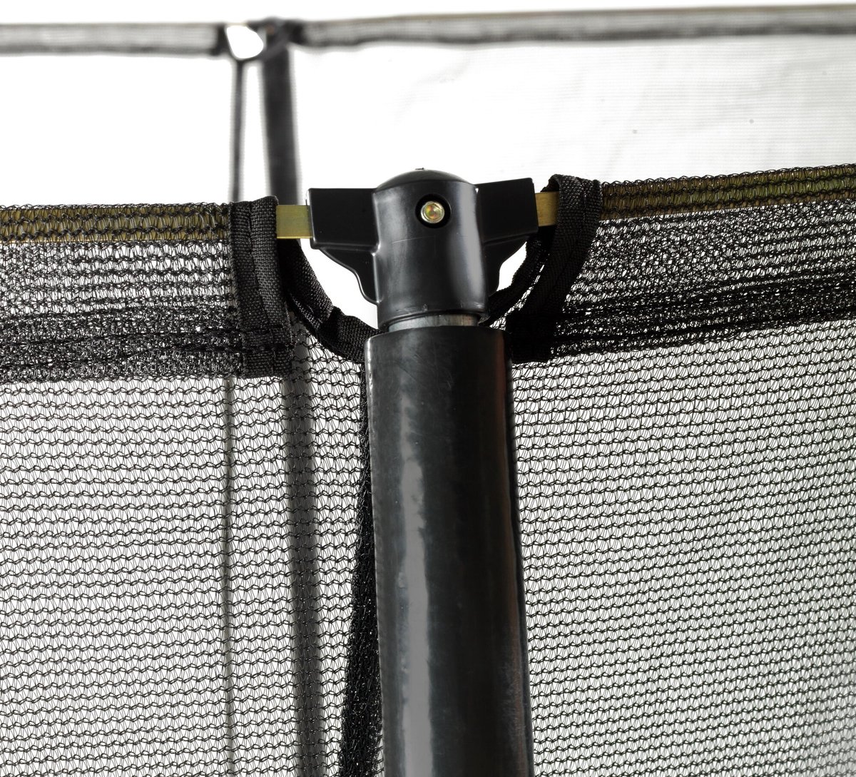 EXIT Silhouette inground trampoline ø427cm met veiligheidsnet - zwart
