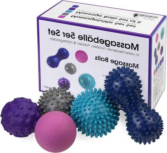 TriggerPoint Balle De Massage GRID 5" - Pour Hanches, Épaules, Dos Et Récupération Musculaire