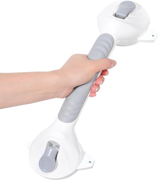 Keukenrolhouder Zuignap - Papierrolhouder - Zonder Boren - 360 Graden Draaibaar 30x8 5cm Wit