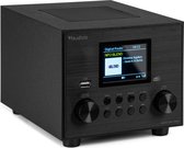 Bol.com DAB radio - Audizio Vieste - DAB+ radio met subwoofer en Bluetooth - Zwart - Met afstandsbediening aanbieding