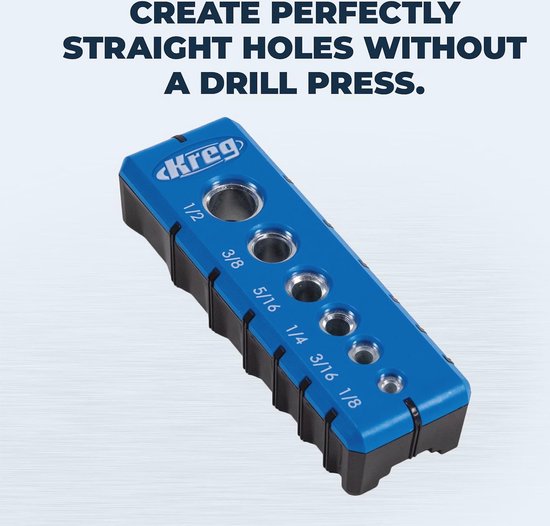 Ampvolts 3 in 1 Pocket Hole Jig - 8/10/15mm Houten Dowel Boorgids