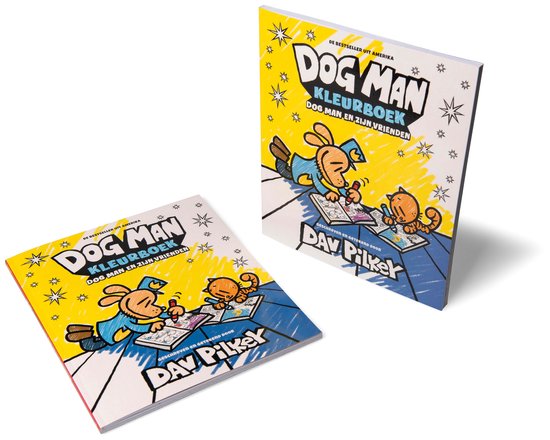 Dog Man - Dog Man kleurboek