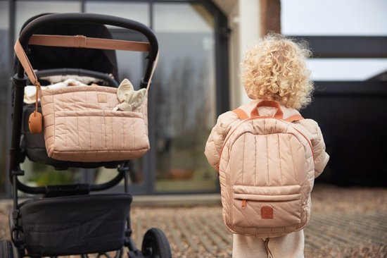 Jollein Kinderwagen/Buggy Organizer - Puffed - Biscuit van Jollein — afbeelding 2