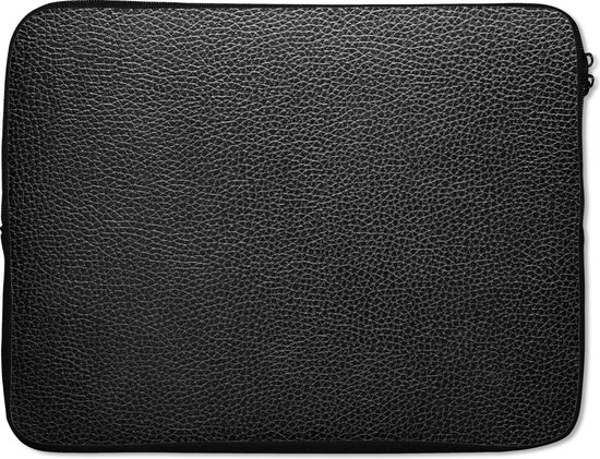 Housse ordinateur 17 pouces Cuir Structure Zwart Housse