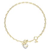 Guess Halsketting sieraden JUBN03274JWYGT-U merk, Eén maat