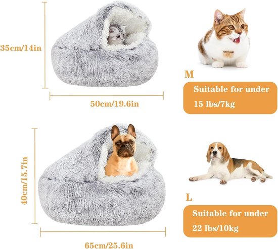 Fluffy hond - Kattenmand kopen? | Korting tot 69
