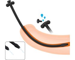 Holle Plasbuis Injector met Dop - Penisplug - Urine - Urethrale