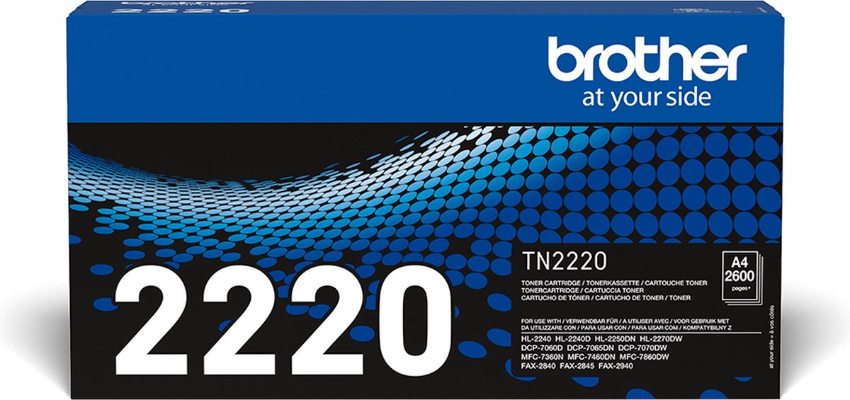 Brother TN-2220 - Tonercartridge / Zwart