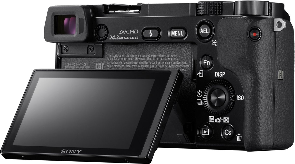 Sony Alpha ILCE-A6000 Camera + 16-50mm Lens - Zwart | bol