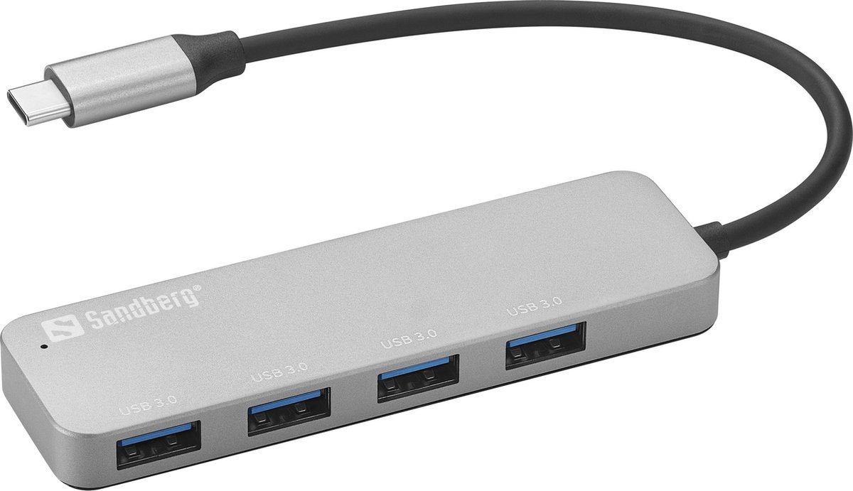 Sandberg - 336-20 - USB-C to 4 x USB 3.0 Hub SAVER