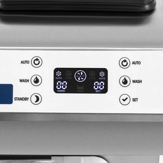 Softijsmachine - 1350 W - 16 l/u - LED - 3 smaken - Royal Catering van Merkloos — afbeelding 4