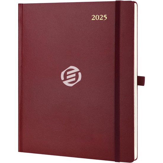 Planificateur hebdomadaire Equivera 2025 - Planificateur hebdomadaire - Agenda - Calendrier - Planificateur mensuel - Planificateur familial