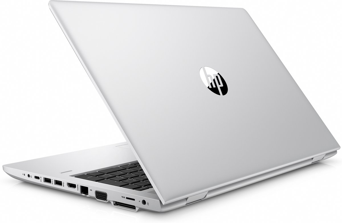 HP ProBook 650 G4 Intel® Core™ i5 i5-8250U Laptop 39,6 cm (15.6") Full HD 8 GB DDR4-SDRAM 256 GB SSD Wi-Fi 5 (802.11ac) Windows 10 Pro Zilver thumbnail 4