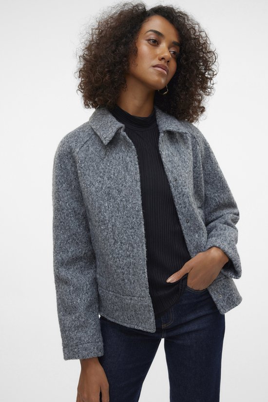 Vero Moda Petite VMSORAYASIV SHORT JACKET - Jas - china blue/blauw