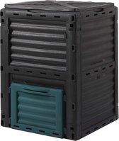 Bol.com Compacte Tuin Compostbak 300 Liter met Deksel en Ventilatie - Weerbestendige Thermo-Composteerbak aanbieding