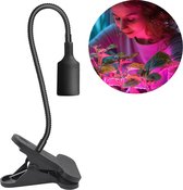 WIYETY Dubbele kop warmtelampfitting keramiek: E27 reptielen heat lamp basis, porseleinen fitting 360° draaibaar, dubbele kop dubbele schakelaar, verstelbare houder, voor halogeenlampen tot 200 W