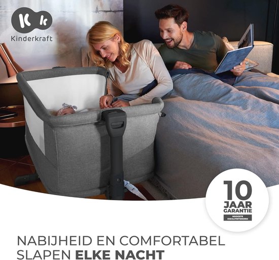 Prénatal Ledikant Baby - Babybedje met Platte Spijlen - Baby Bed 60x120 cm - Exclusief