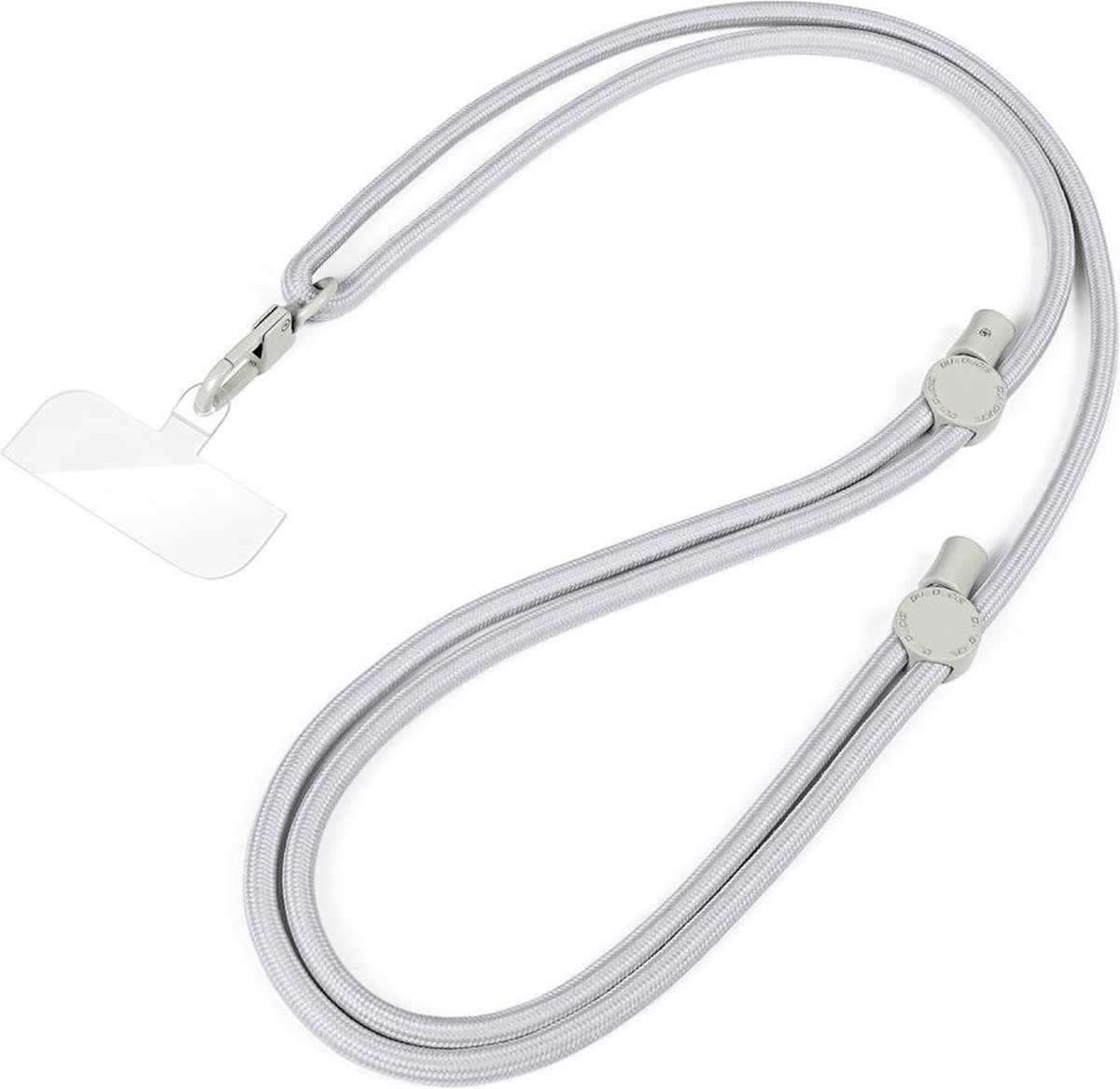 Ringke PLAZ Crossbody - Universeel Verstelbaar Telefoon Koord Grijs