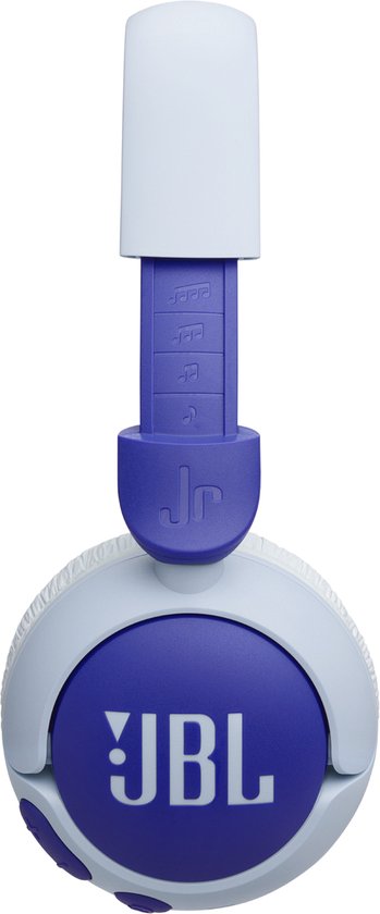 JBL JR 320BT - Draadloze Kinderkoptelefoon - Koptelefoon Kind - Bluetooth - Veilig Volume 85 dB - On ear - Kinder Hoofdtelefoon met Microfoon - 50 uur batterij - Voor Tablet, Laptop, School & Online Les - Roze Paars
