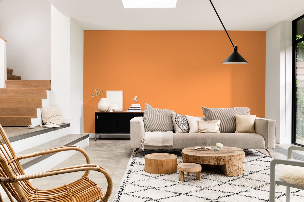 Levis - Ambiance Mur Satin Mix - Clear Orange B60 - Mengverf - 1 L – foto 4