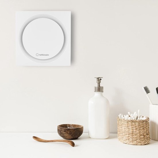 Vcyex Afvoerventilator, badkamerventilator met timer-afstandsbediening