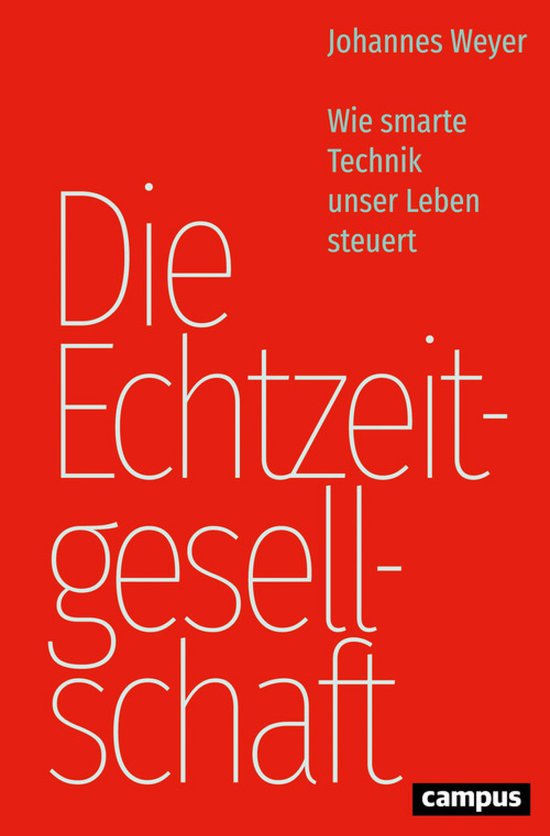 Die Echtzeitgesellschaft - cover
