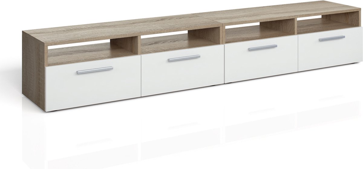 Vicco Diego TV-meubel – 190 x 38 cm Sonoma