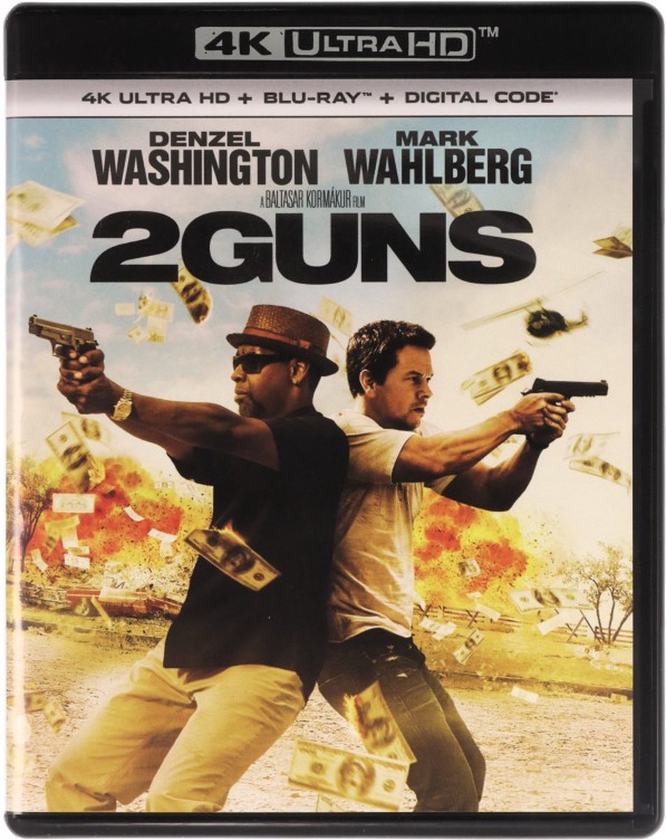 2 Guns [Blu-Ray 4K]+[Blu-Ray]-