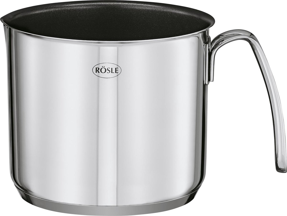 Rösle Keuken - Moments Melkkan Ø 14 cm - Roestvast Staal - Zilver -