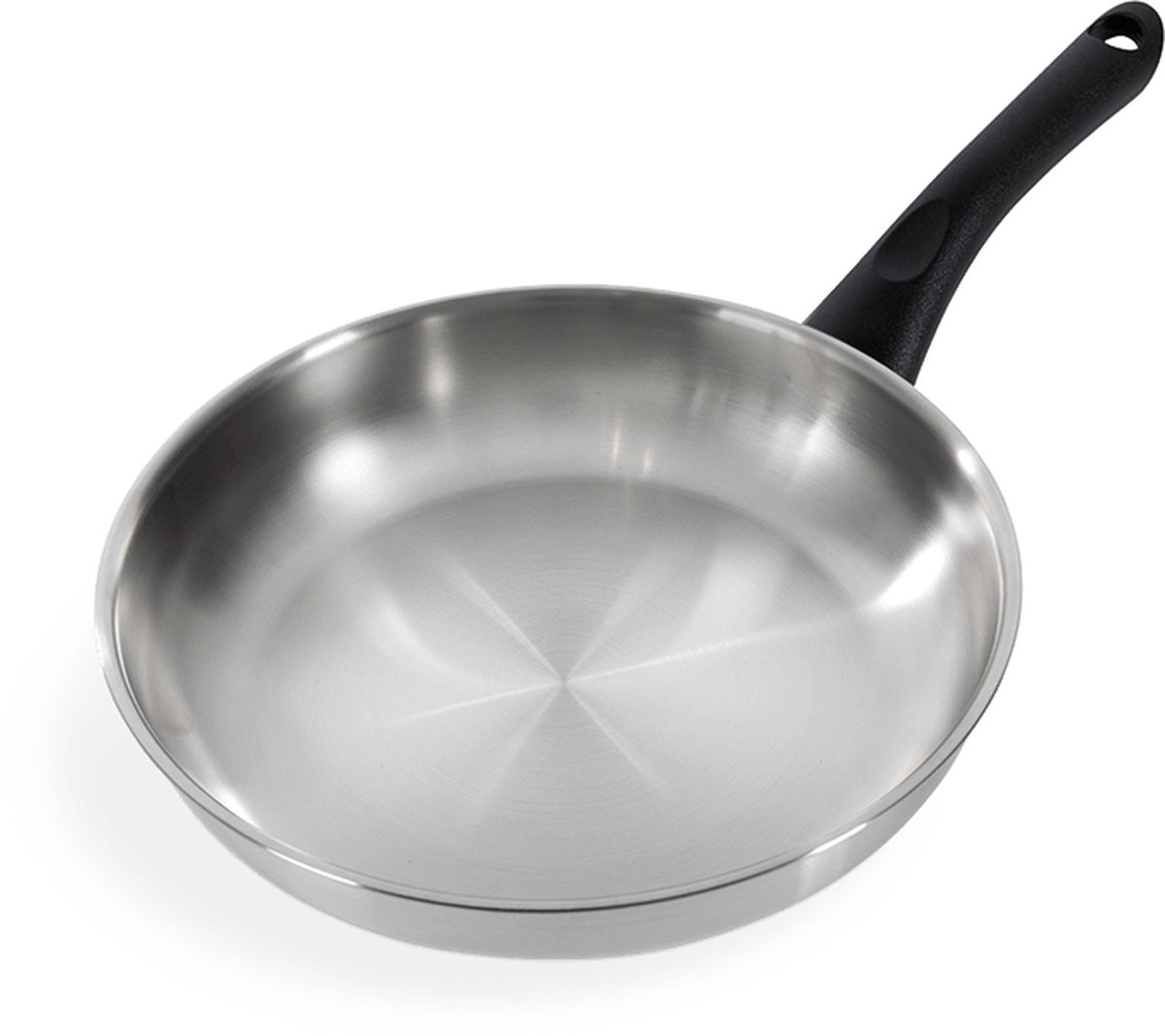 BK Bold koekenpan ø24 cm - rvs - inductie - PFAS-vrij