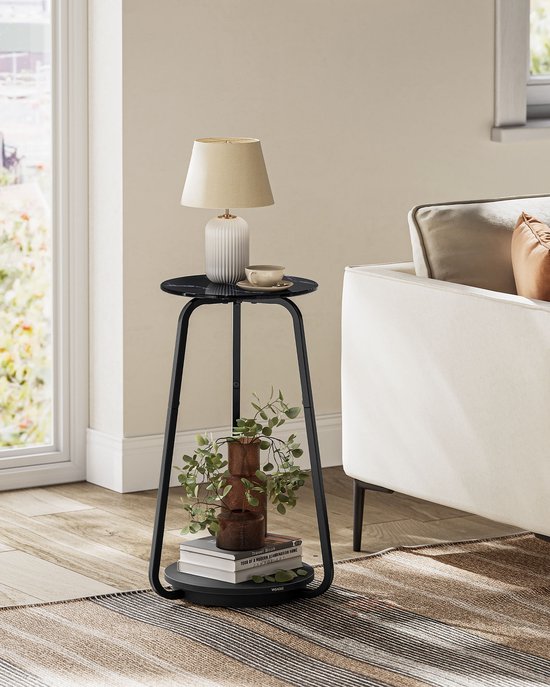 FurnStar - Bijzettafel - Set van 2 - Moderne industriële stijl