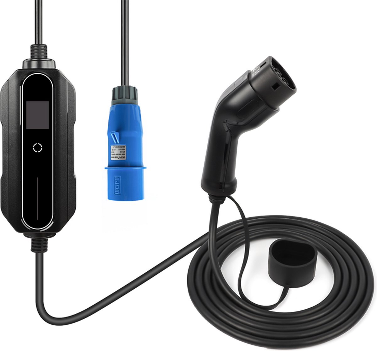 Krachtige BlackCharge® 2.0 Laadkabel voor Elektrische Auto's - 10M