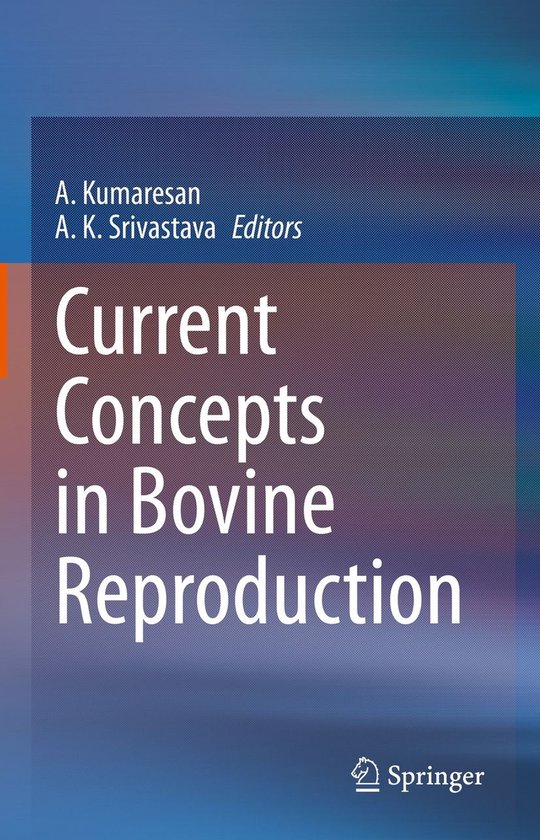 Current Concepts in Bovine Reproduction - cover