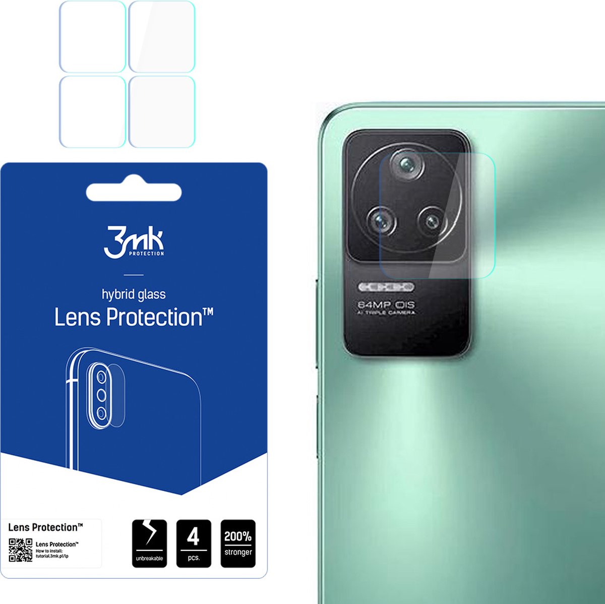 Xiaomi POCO F4 5G - 3mk Lens Protection