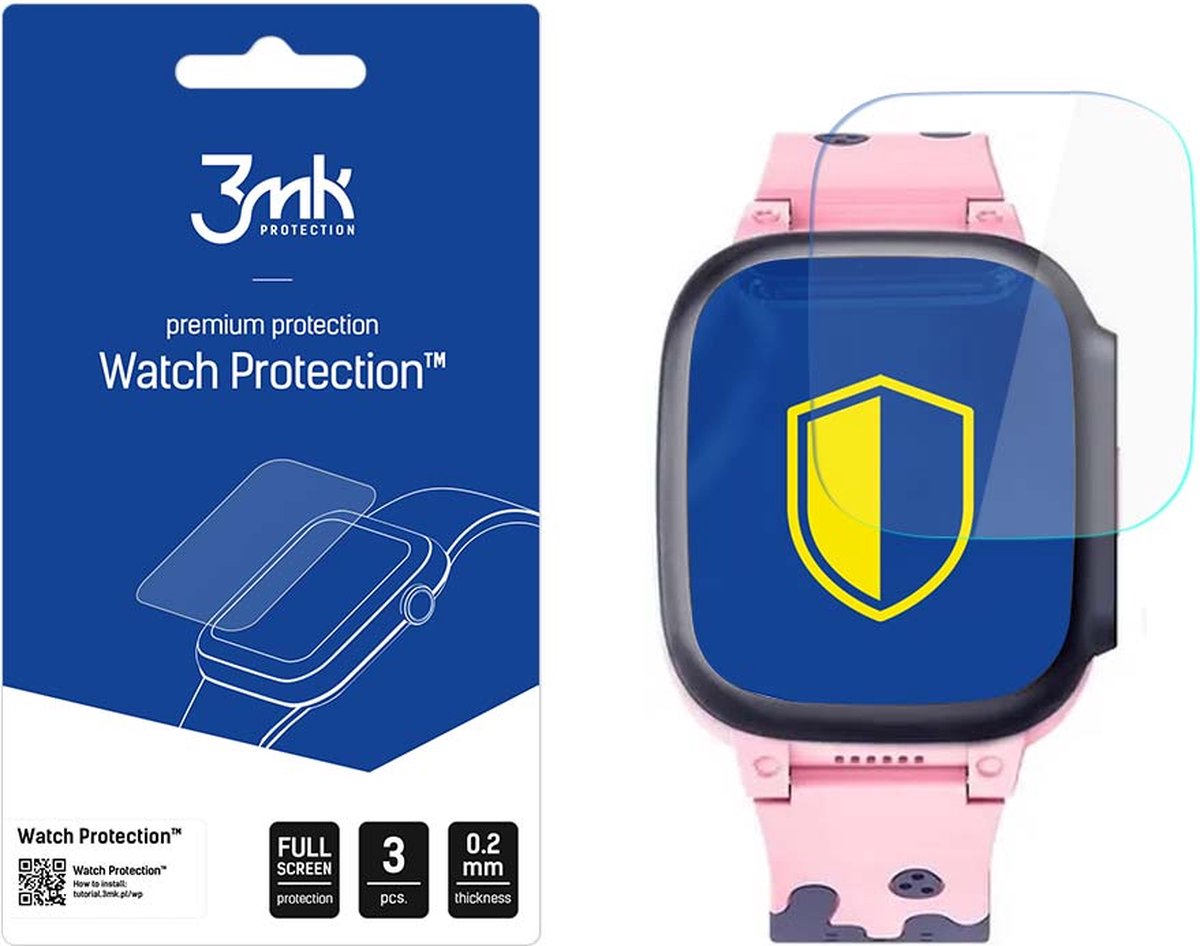Smartwatch LT-25 - 3mk Watch Protection v. FlexibleGlass Lite