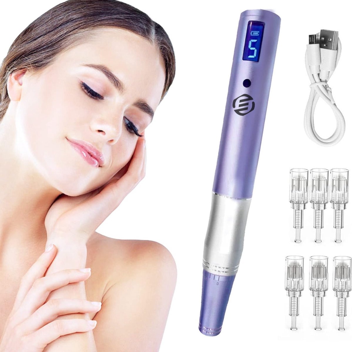 Equivera Laser Plasma Pen - Huidverzorging - Gezicht - Huid - Donkere Vlekken - Sproeten - Pigmentvlekken - Wratten - Tattoo - Moedervlekken - Verwijderaar - Schoonheid - Huidverjonging
