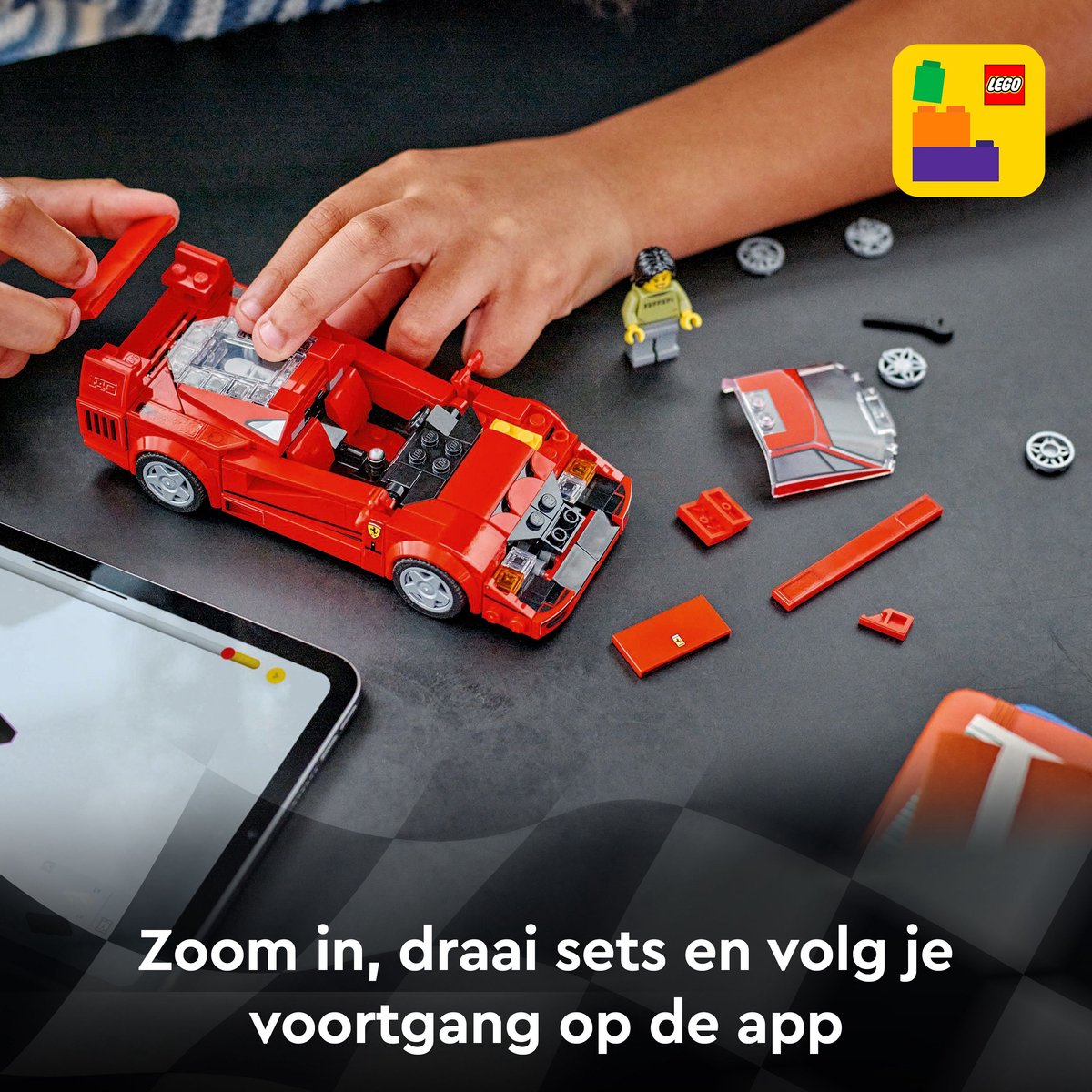 LEGO® Speed Champions - Ferrari F40 supercar - 76934 — afbeelding 6